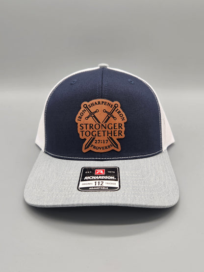 Snap Back Hat Black and Gray