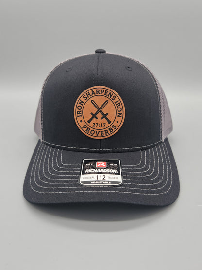 Snap Back Hat Black and Gray